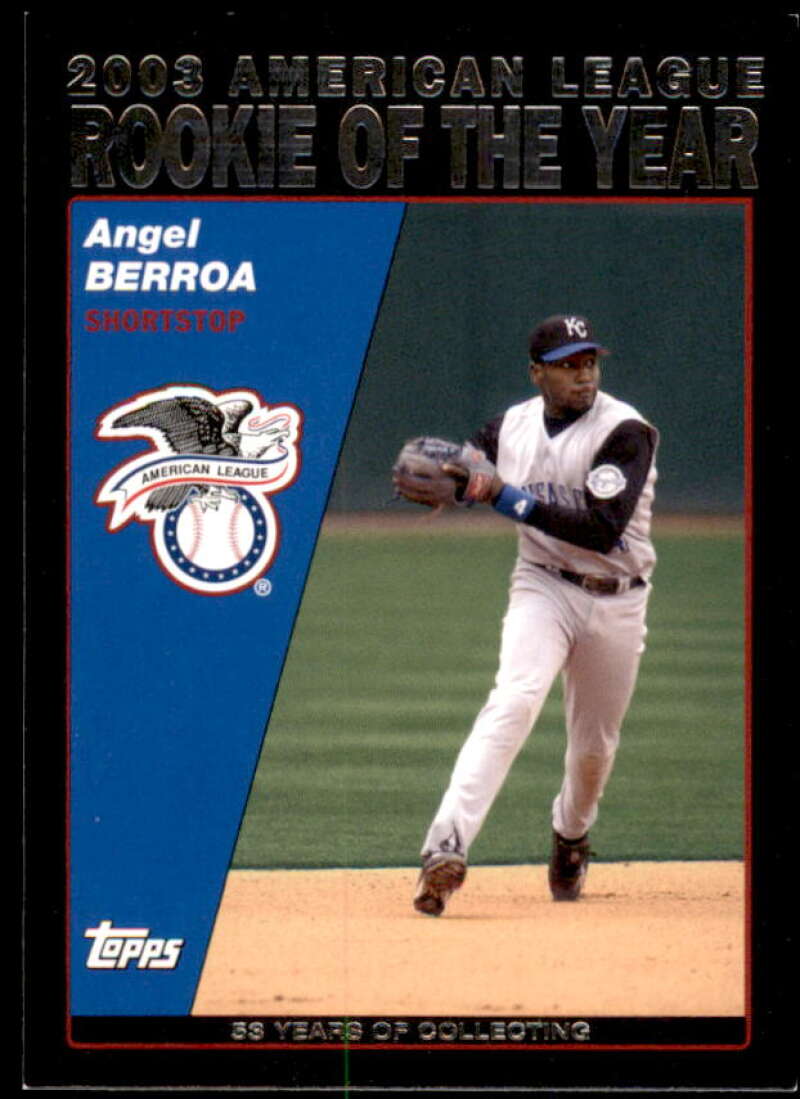 Angel Berroa Card 2004 Card Topps Black #717 Image 1