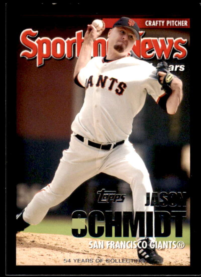 Jason Schmidt Card 2005 Topps Black #726 Image 1