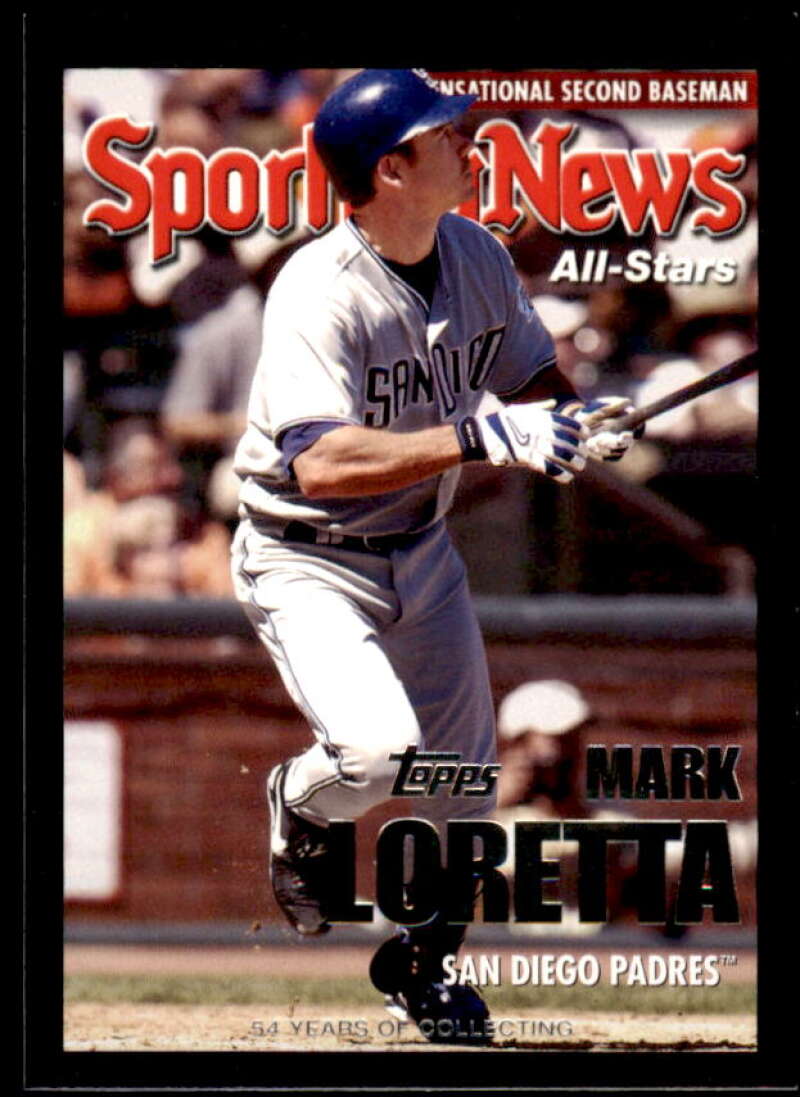 Mark Loretta Card 2005 Topps Black #720 Image 1