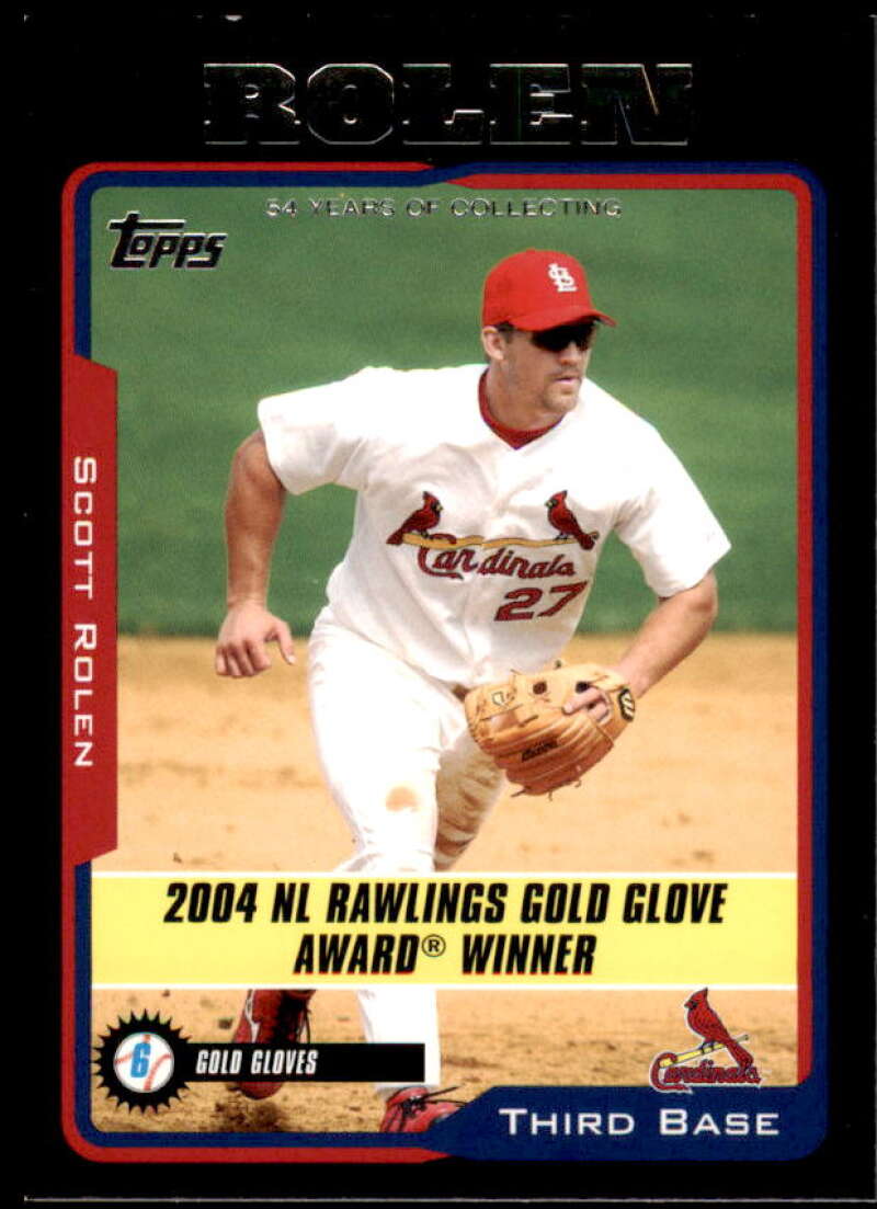 Scott Rolen Card 2005 Topps Black #708 Image 1