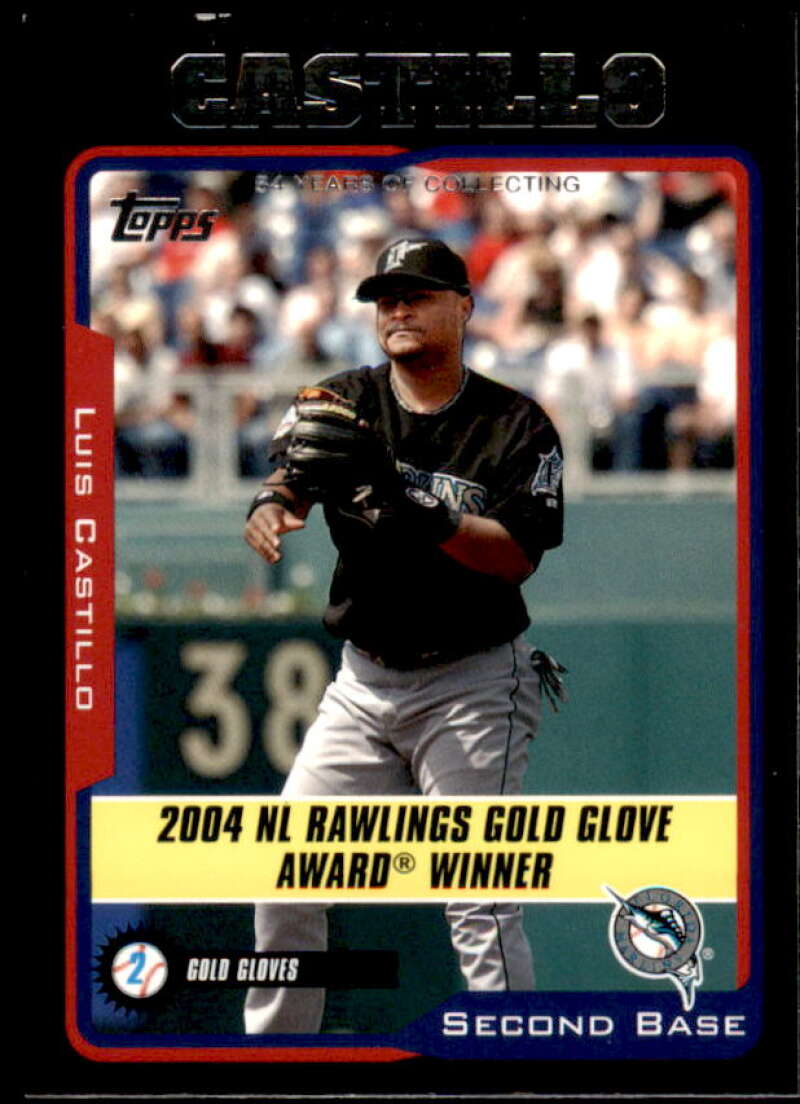 Luis Castillo Card 2005 Topps Black #707 Image 1