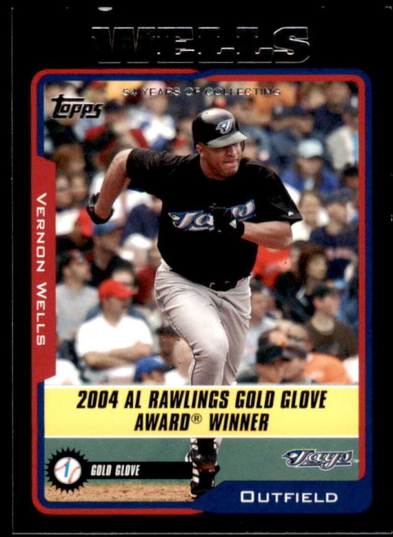 Vernon Wells Card 2005 Topps Black #701 Image 1