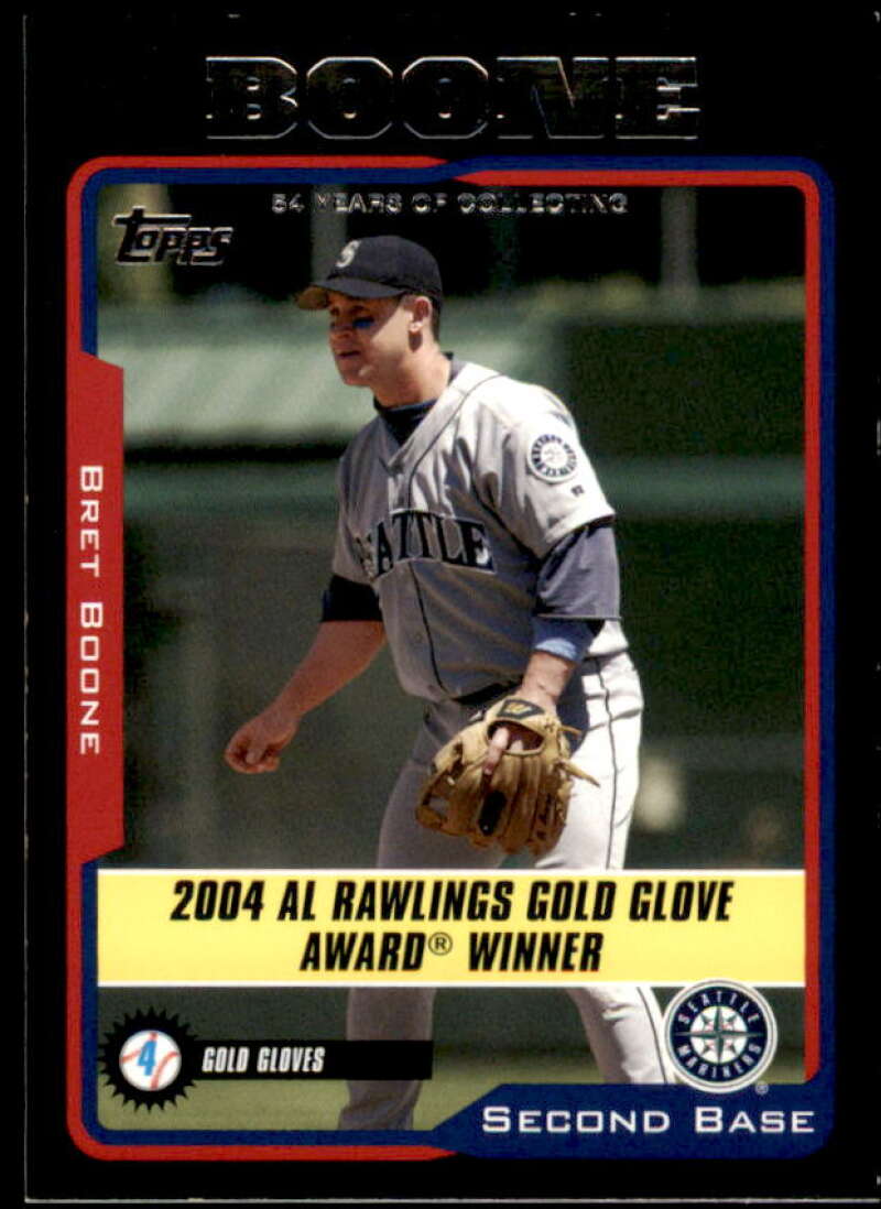 Bret Boone Card 2005 Topps Black #698 Image 1