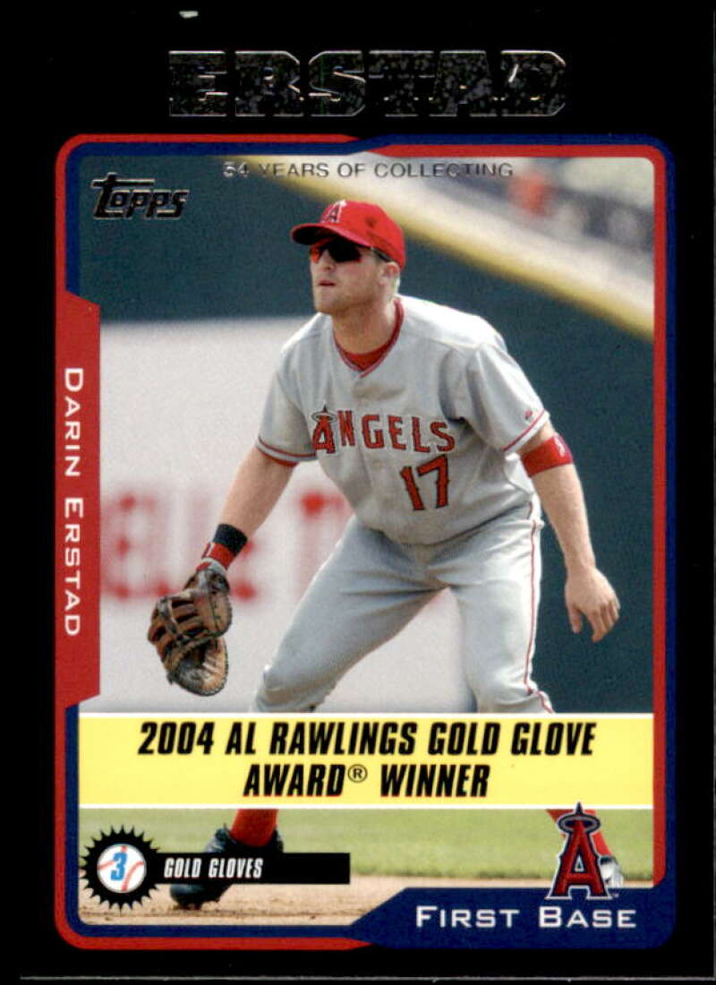 Darin Erstad Card 2005 Topps Black #697 Image 1