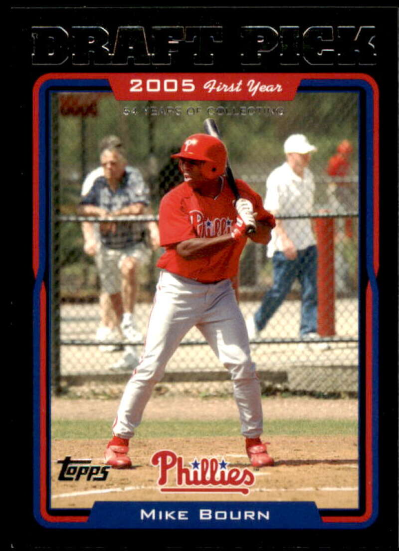 Michael Bourn Card 2005 Topps Black #686 Image 1