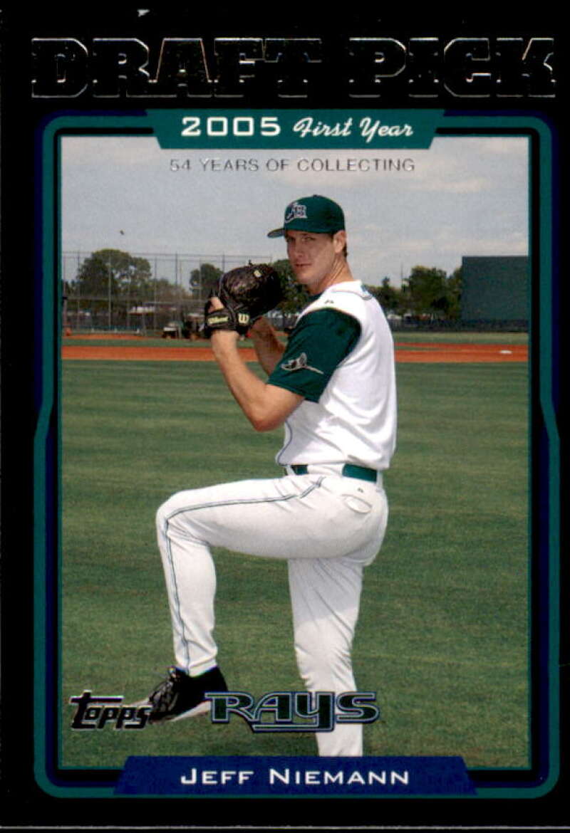 Jeff Niemann Card 2005 Topps Black #682 Image 1