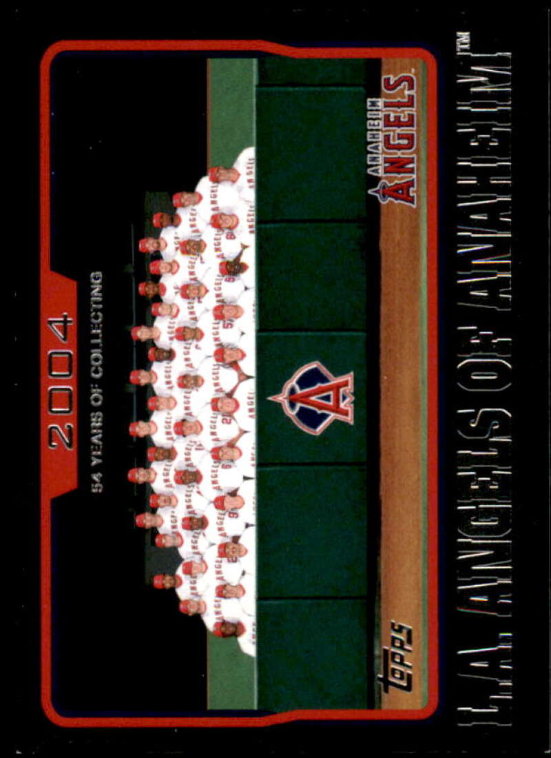 Los Angeles Angels Card 2005 Topps Black #638 Image 1