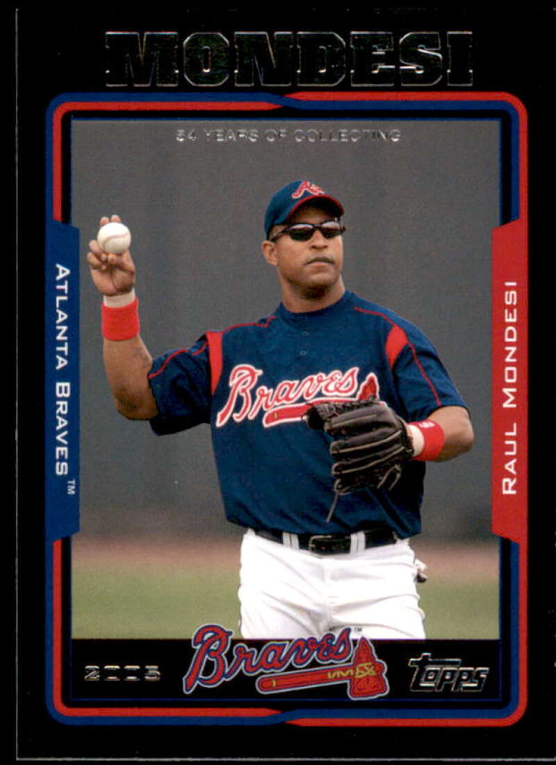 Raul Mondesi Card 2005 Topps Black #631 Image 1