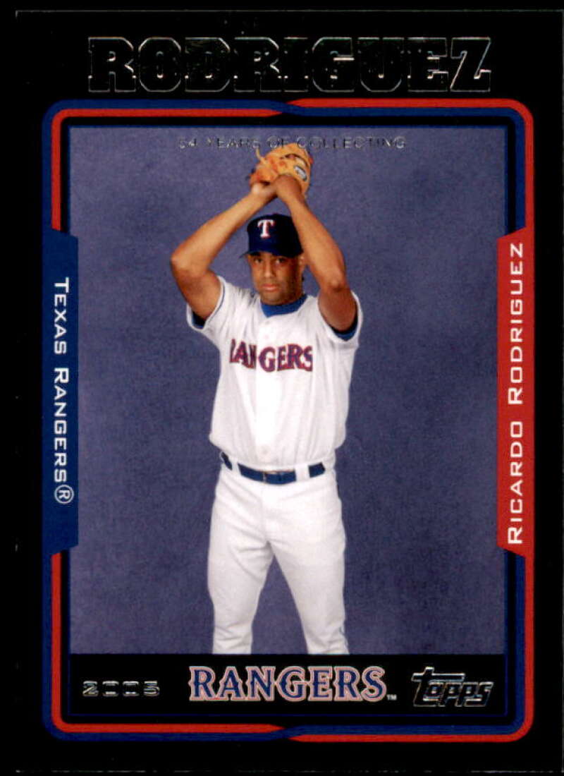 Ricardo Rodriguez Card 2005 Topps Black #621 Image 1