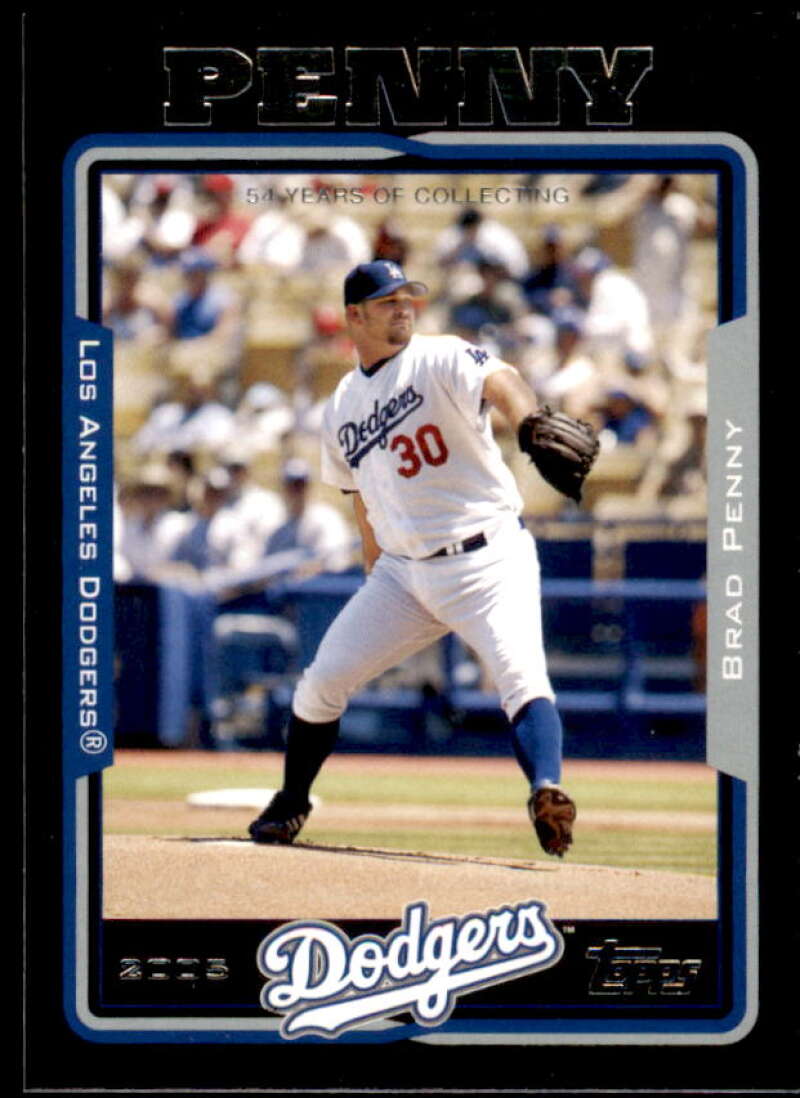 Brad Penny Card 2005 Topps Black #611 Image 1