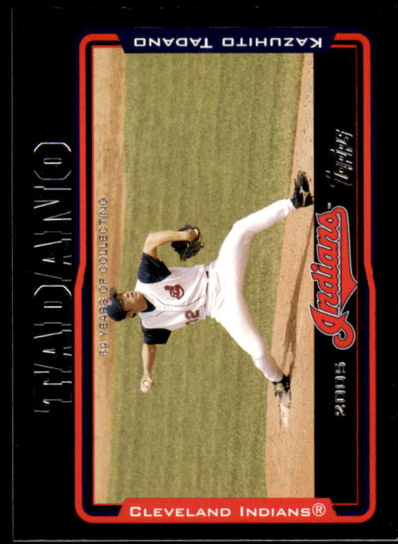 Kazuhito Tadano Card 2005 Topps Black #607 Image 1