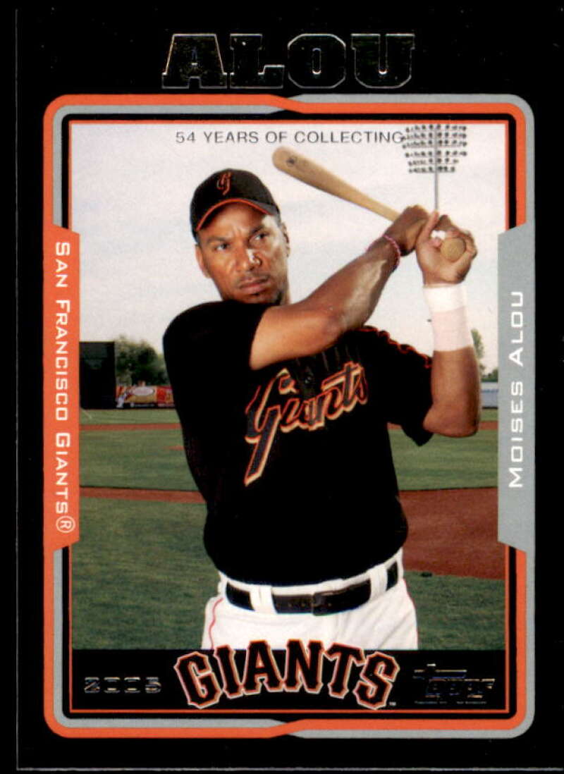 Moises Alou Card 2005 Topps Black #559 Image 1