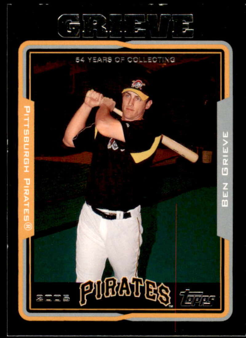 Ben Grieve Card 2005 Topps Black #594 Image 1