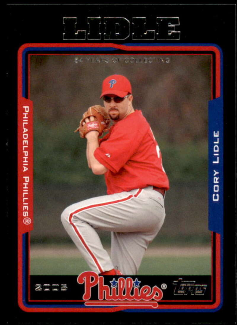 Cory Lidle Card 2005 Topps Black #588 Image 1