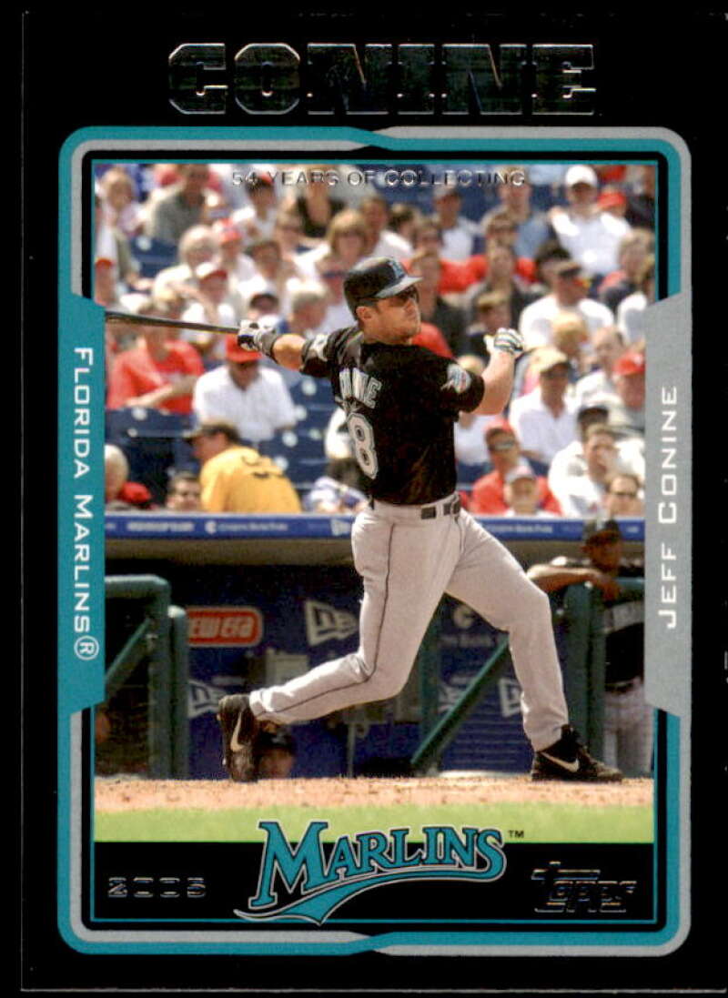 Jeff Conine Card 2005 Topps Black #579 Image 1