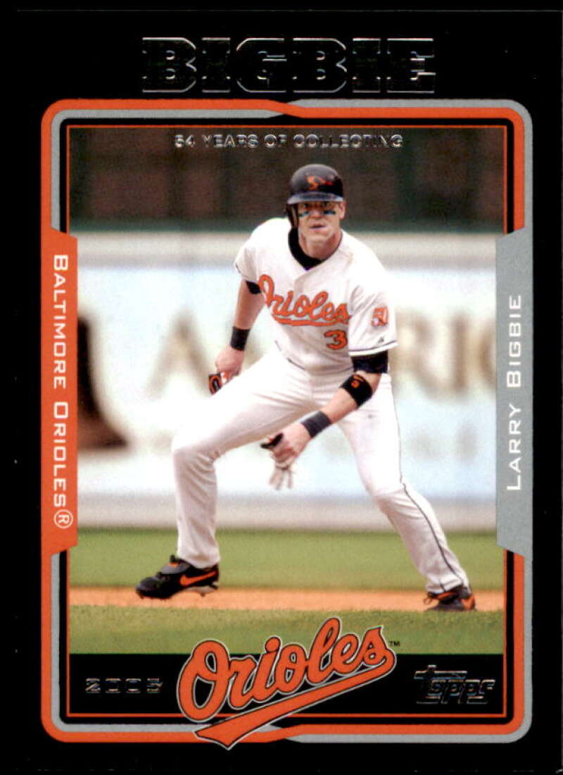 Larry Bigbie Card 2005 Topps Black #572 Image 1