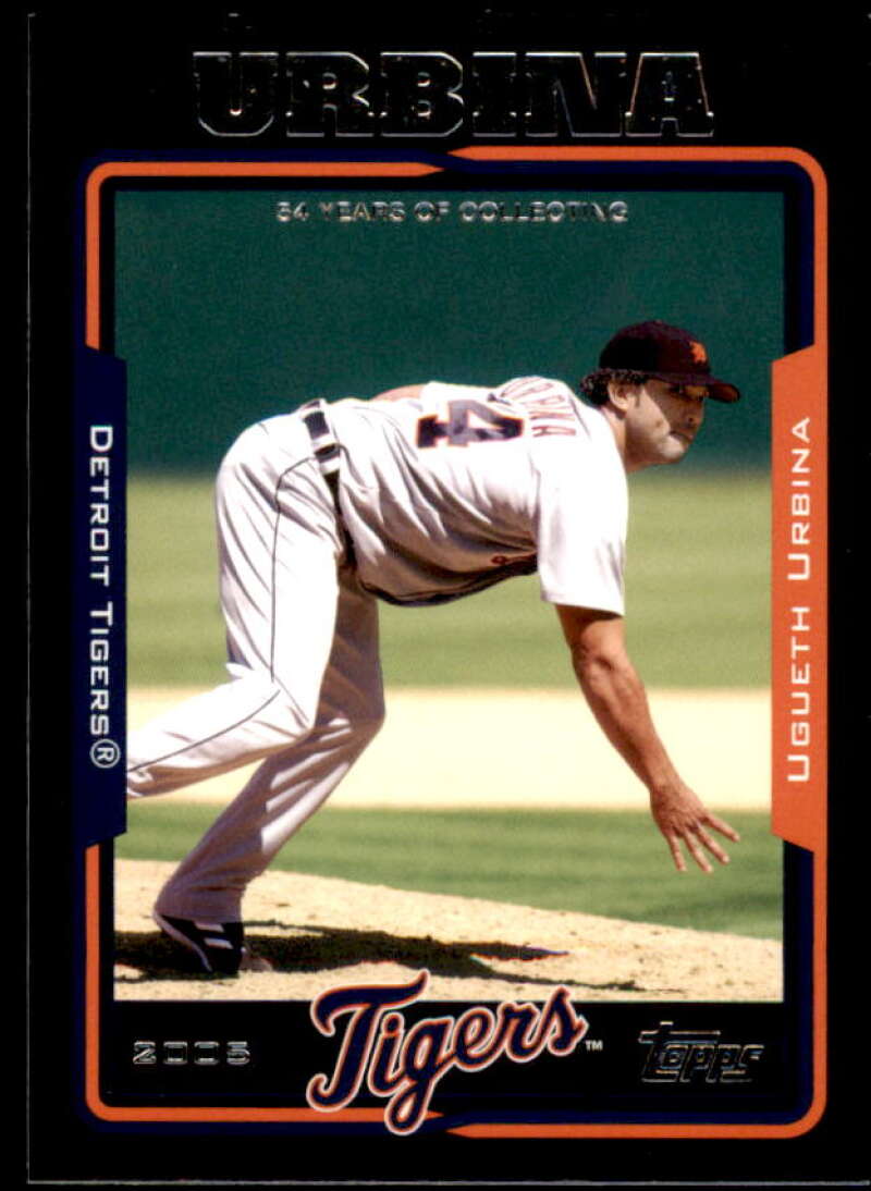 Ugueth Urbina Card 2005 Topps Black #567 Image 1