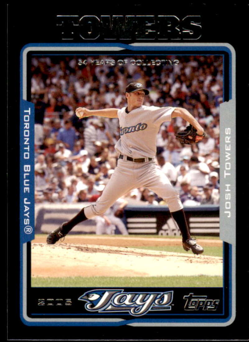 Josh Towers Card 2005 Topps Black #558 Image 1