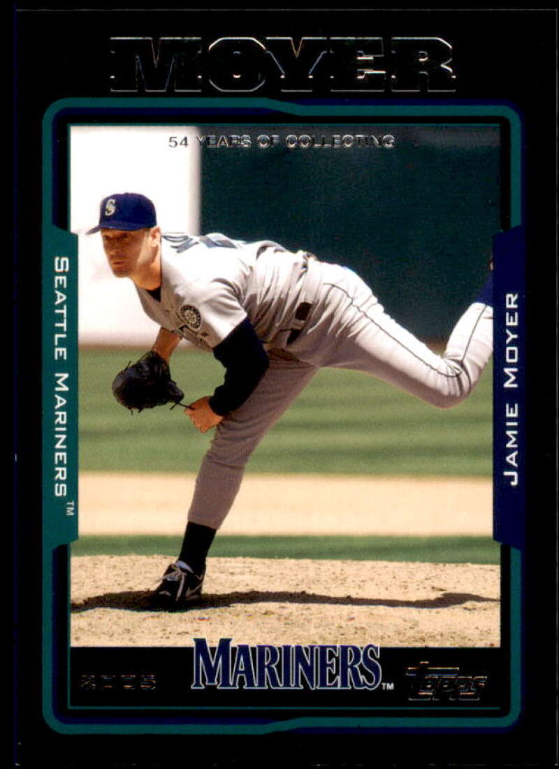 Jamie Moyer Card 2005 Topps Black #449 Image 1