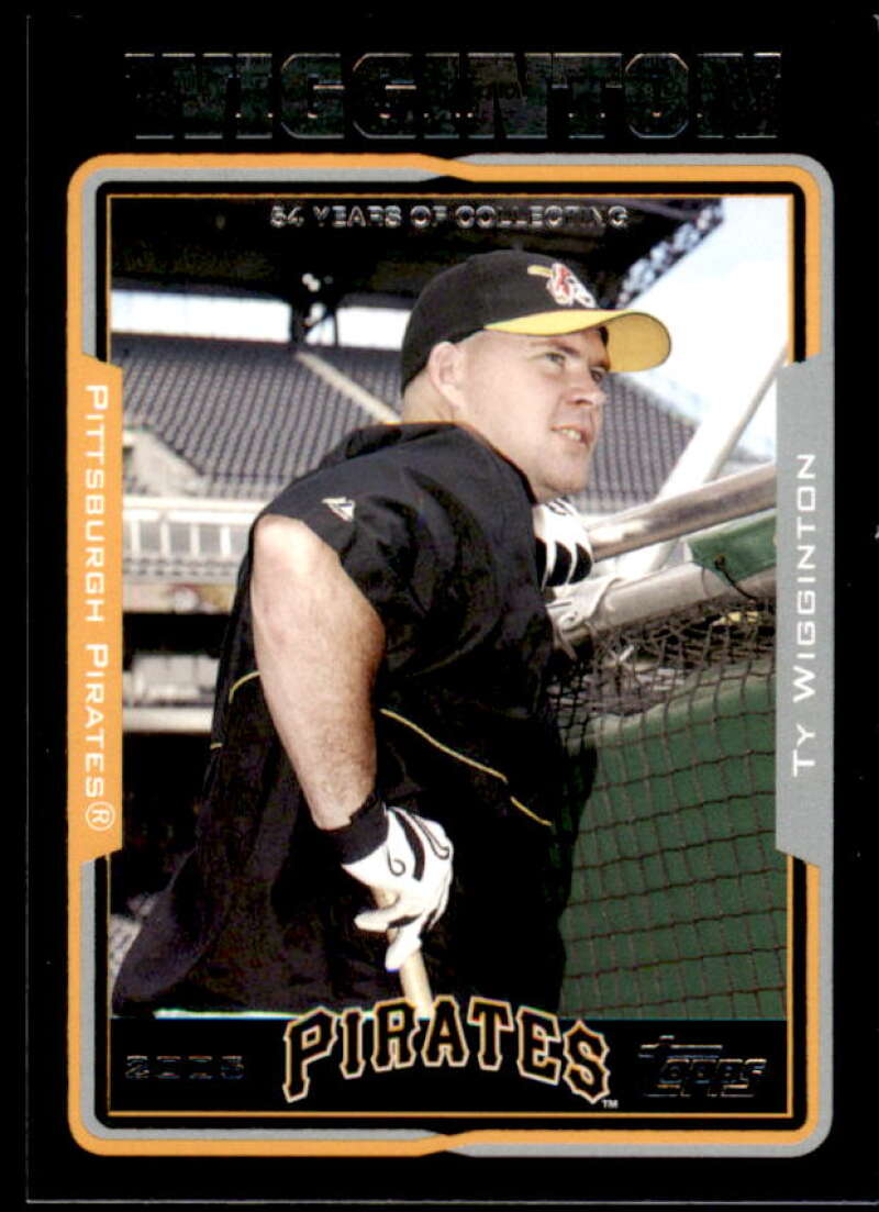 Ty Wigginton Card 2005 Topps Black #551 Image 1