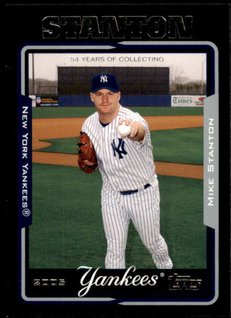 Mike Stanton Card 2005 Topps Black #546 Image 1