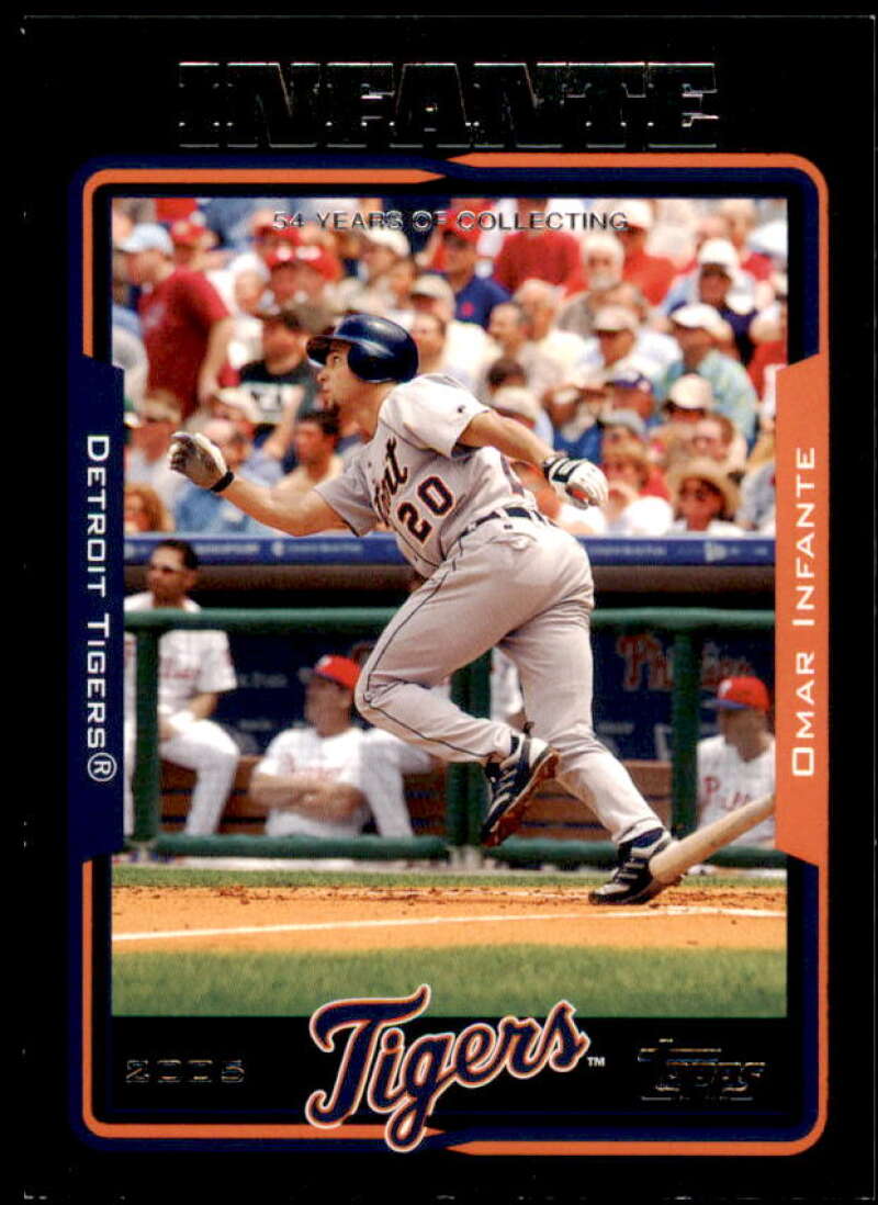 Omar Infante Card 2005 Topps Black #538 Image 1