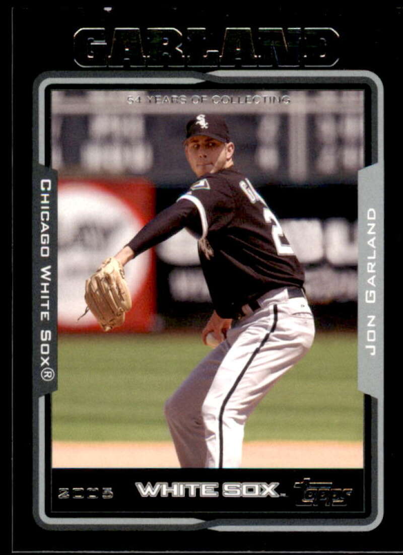 Jon Garland Card 2005 Topps Black #534 Image 1