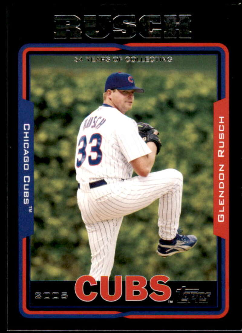 Glendon Rusch Card 2005 Topps Black #533 Image 1