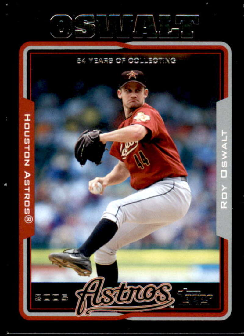 Roy Oswalt Card 2005 Topps Black #526 Image 1