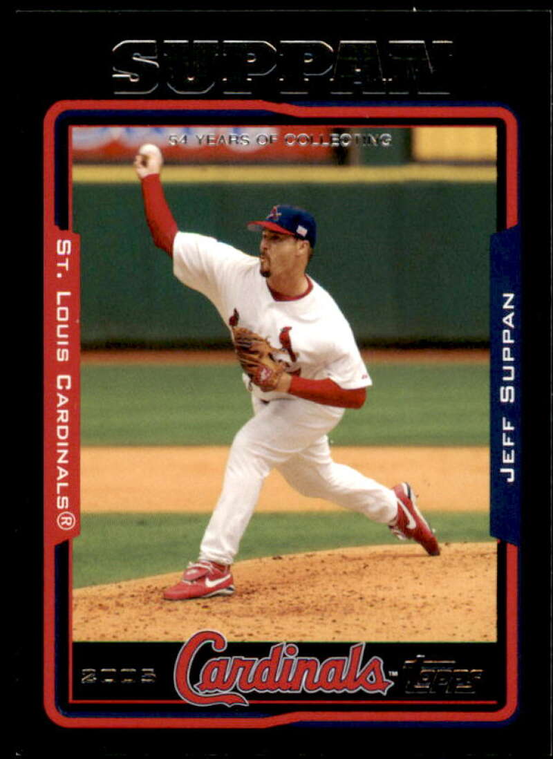 Jeff Suppan Card 2005 Topps Black #519 Image 1