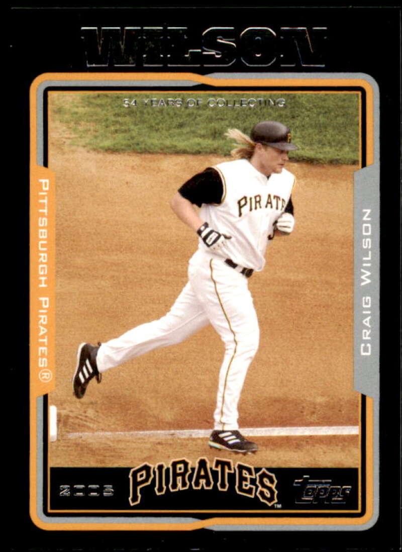 Craig Wilson Card 2005 Topps Black #515 Image 1