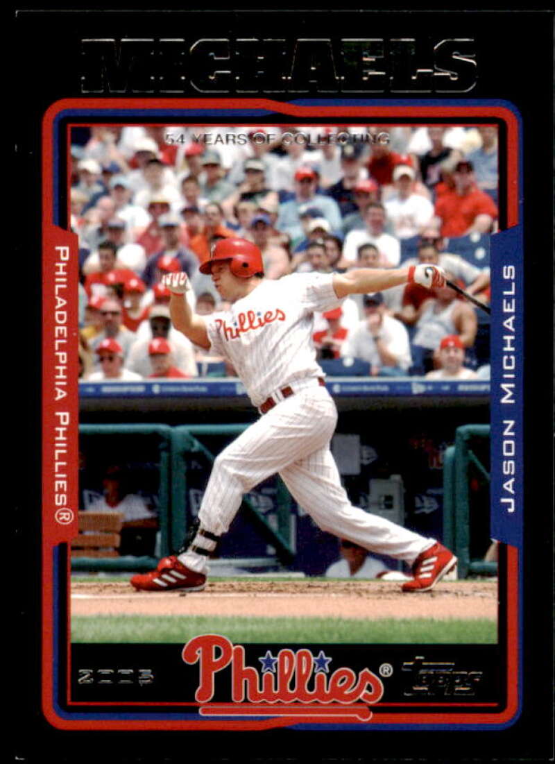 Jason Michaels Card 2005 Topps Black #514 Image 1