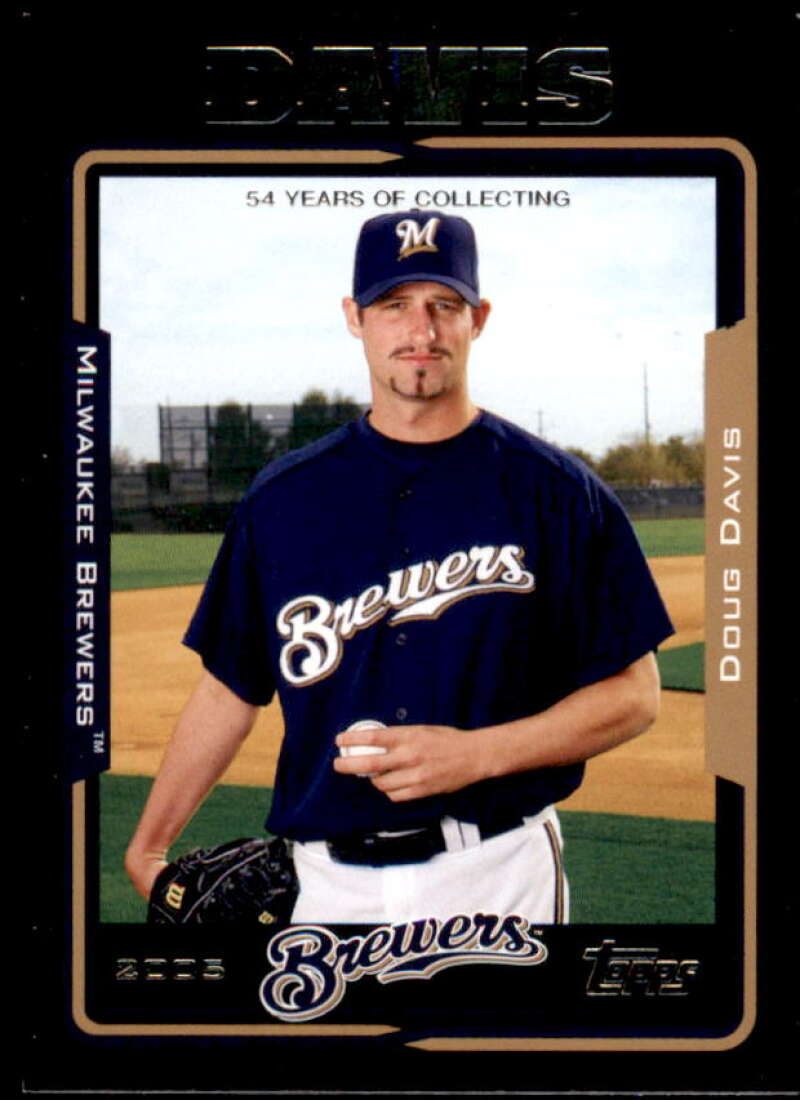 Doug Davis Card 2005 Topps Black #509 Image 1