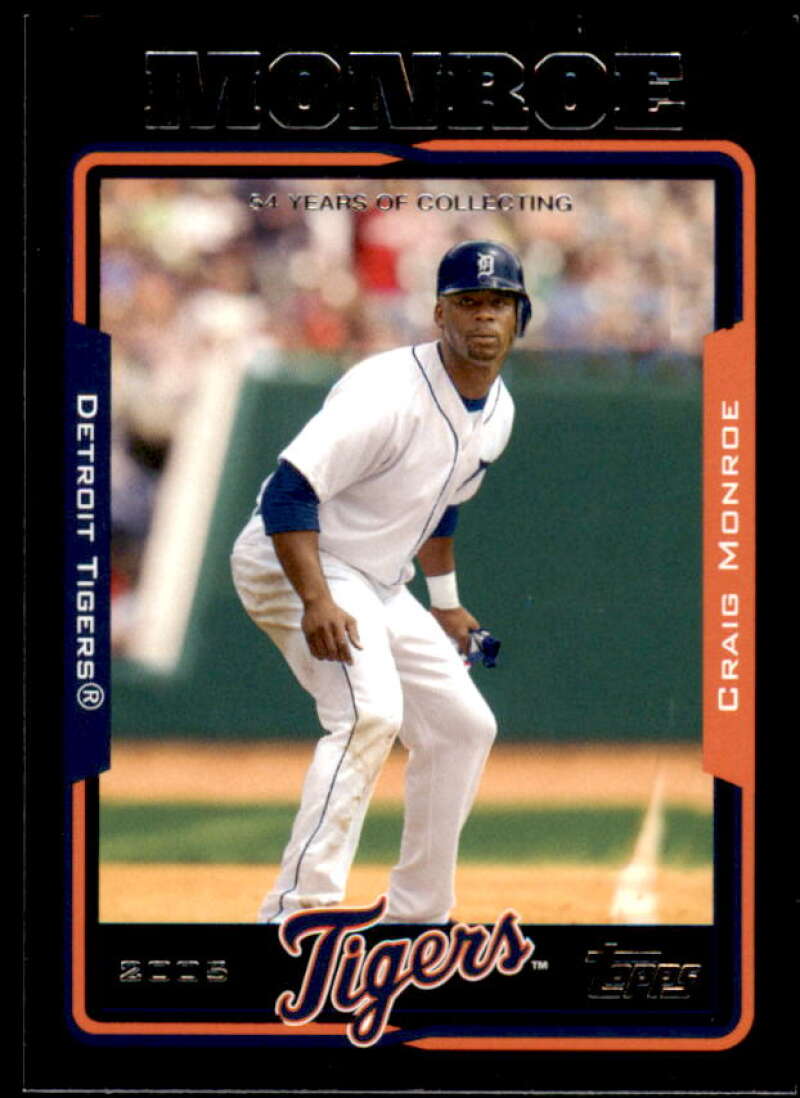 Craig Monroe Card 2005 Topps Black #504 Image 1