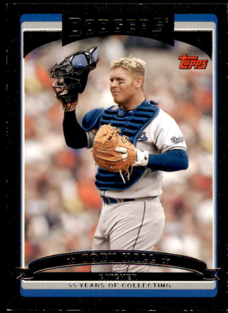 Toby Hall Card 2006 Topps Update Black #UH6 Image 1