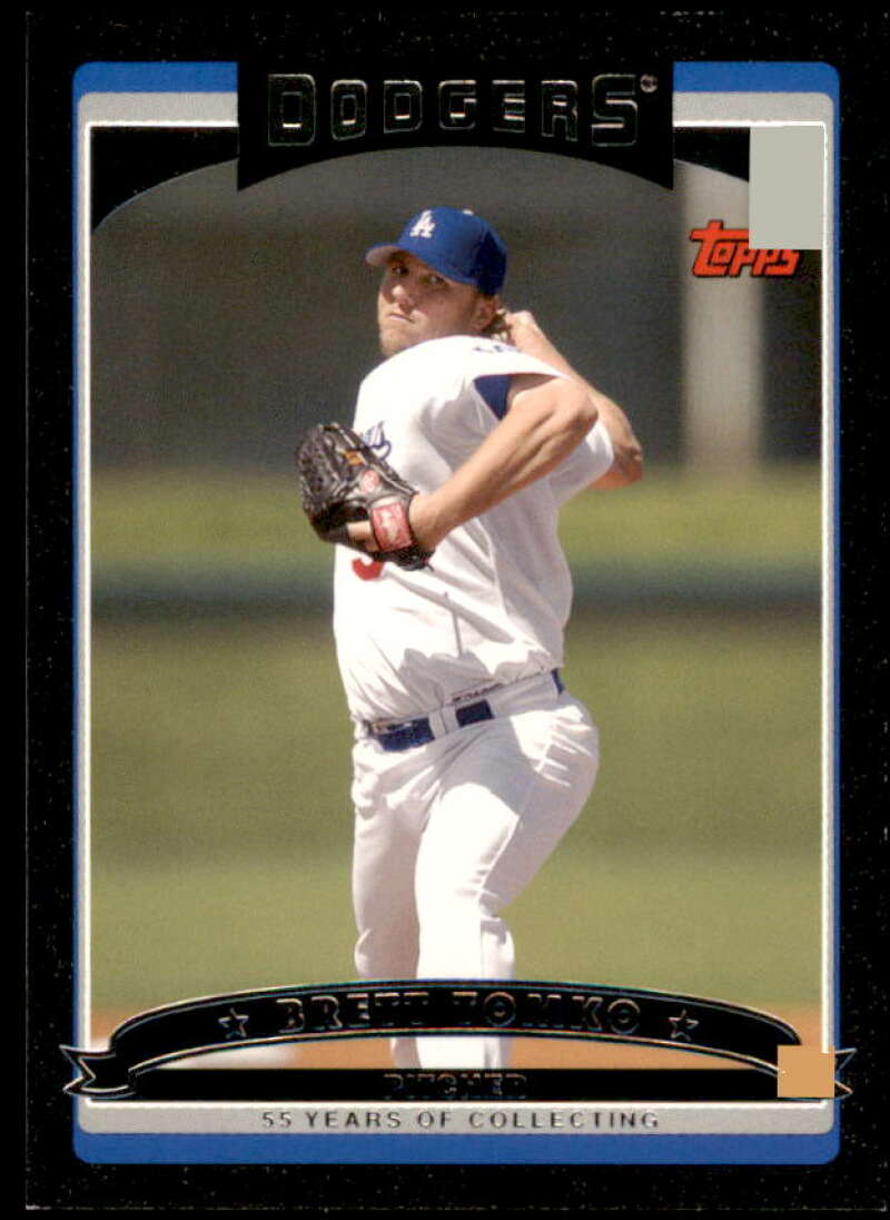 Brett Tomko Card 2006 Topps Update Black #UH12 Image 1