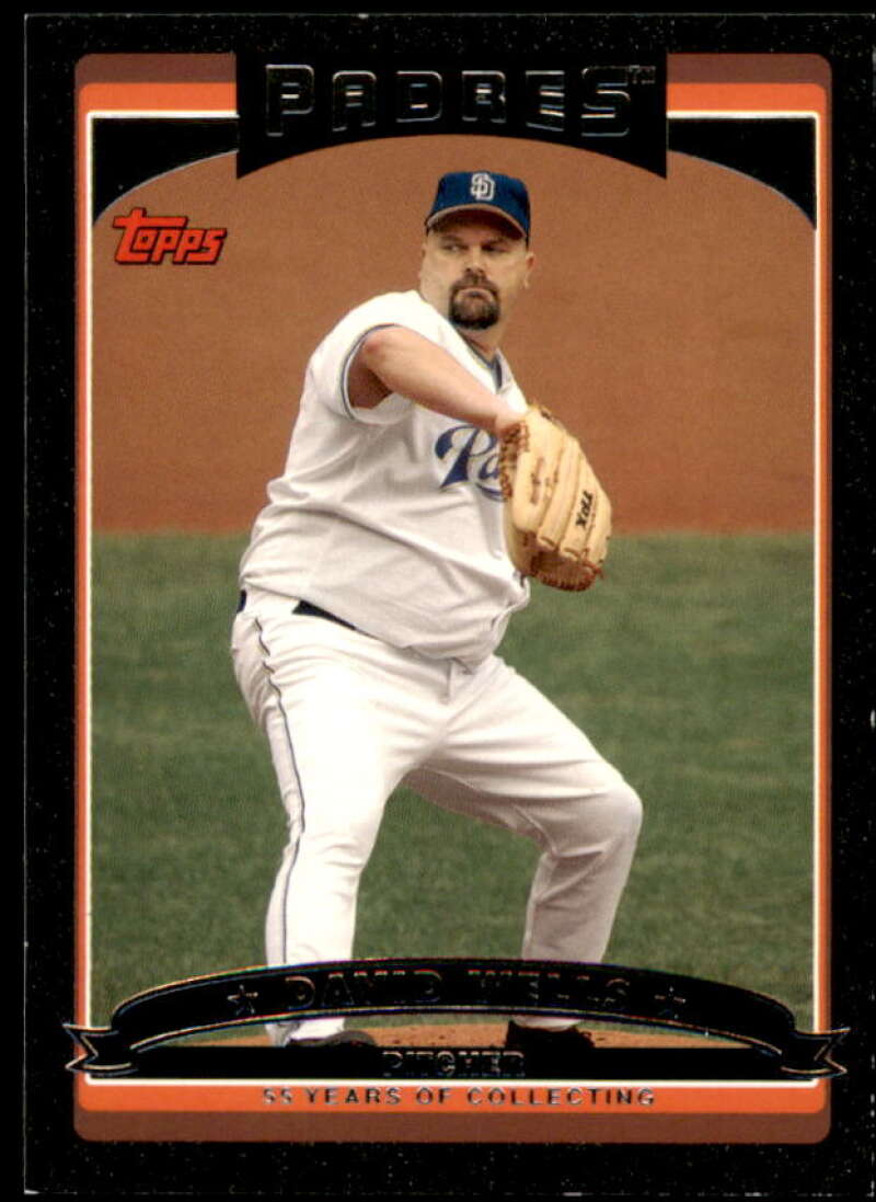 David Wells Card 2006 Topps Update Black #UH14 Image 1