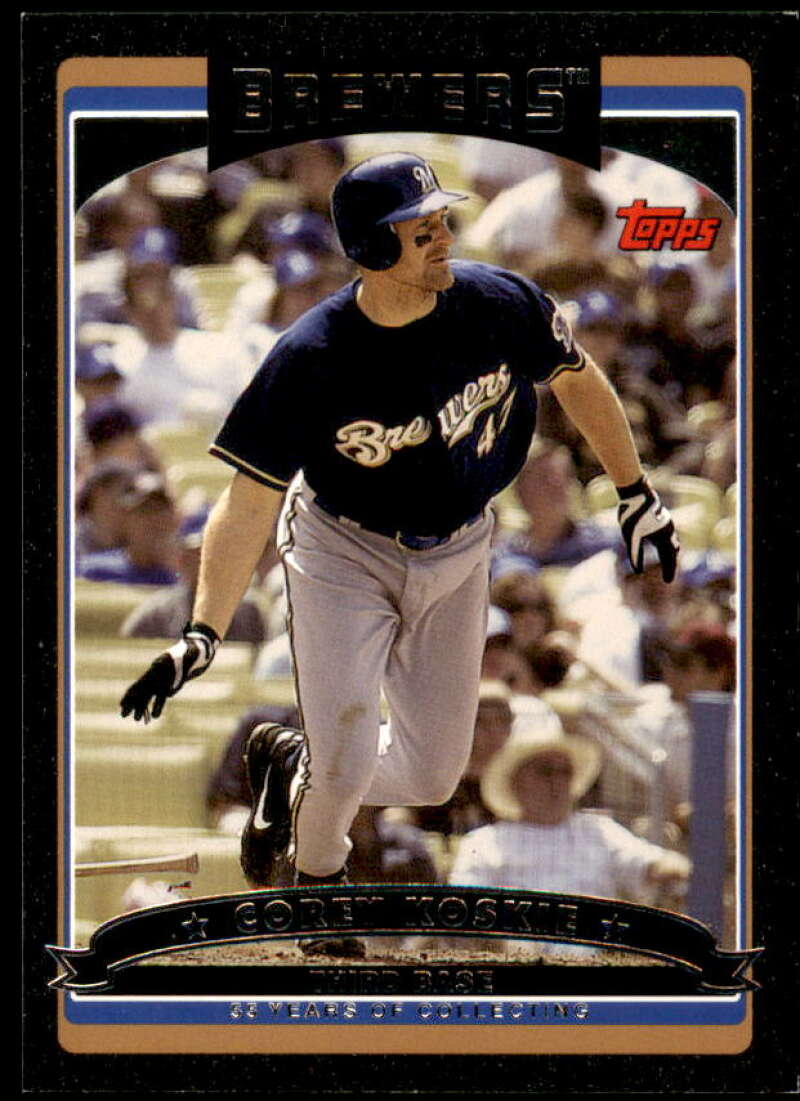 Corey Koskie Card 2006 Topps Update Black #UH15 Image 1