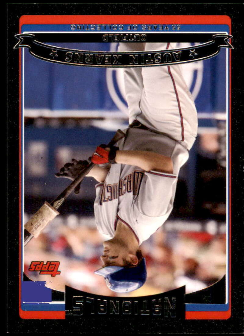 Austin Kearns Card 2006 Topps Update Black #UH1 Image 1