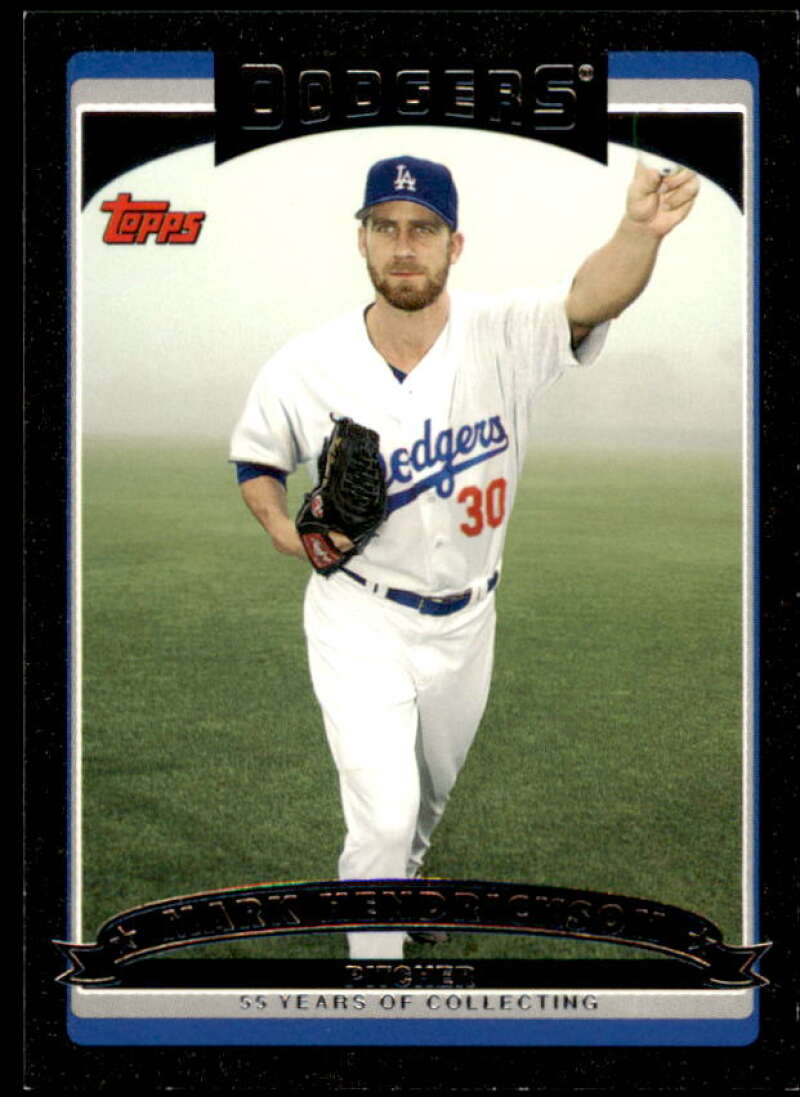 Mark Hendrickson Card 2006 Topps Update Black #UH18 Image 1