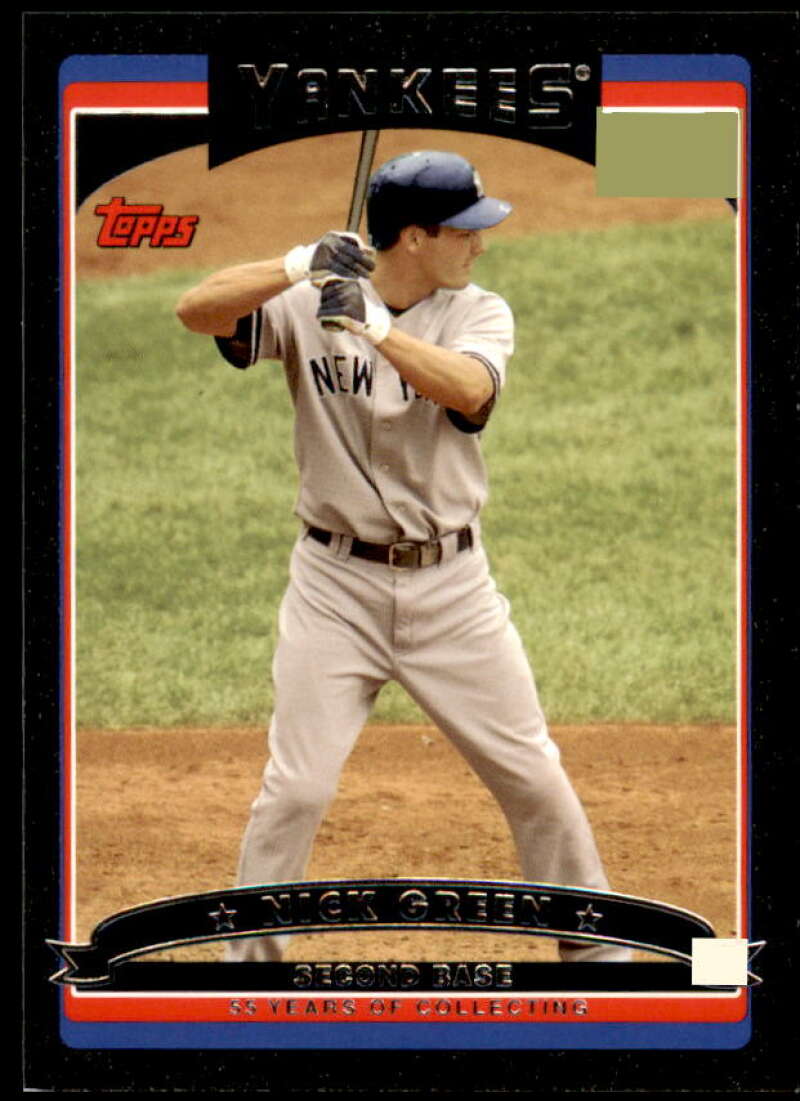 Nick Green Card 2006 Topps Update Black #UH27 Image 1