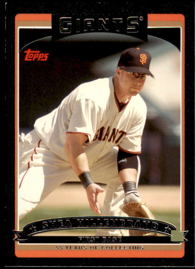 Shea Hillenbrand Card 2006 Topps Update Black #UH29 Image 1