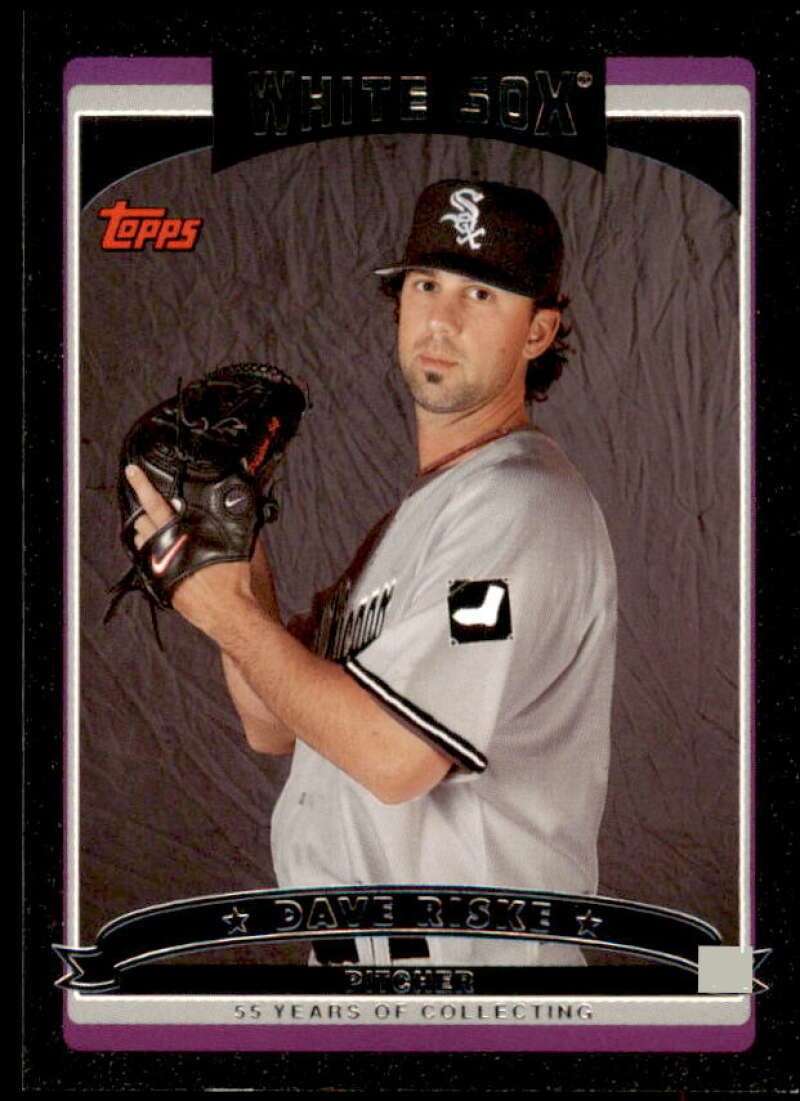 David Riske Card 2006 Topps Update Black #UH32 Image 1