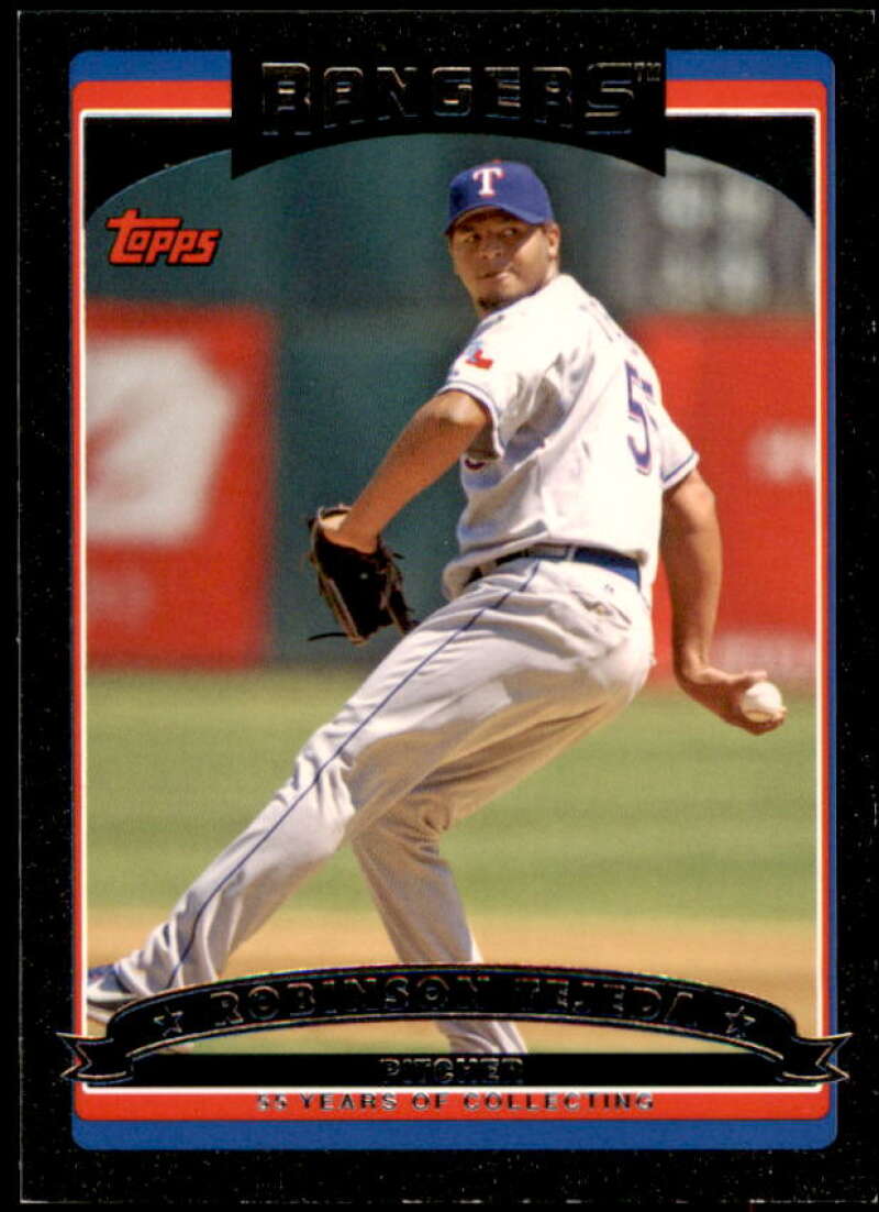 Robinson Tejeda Card 2006 Topps Update Black #UH34 Image 1