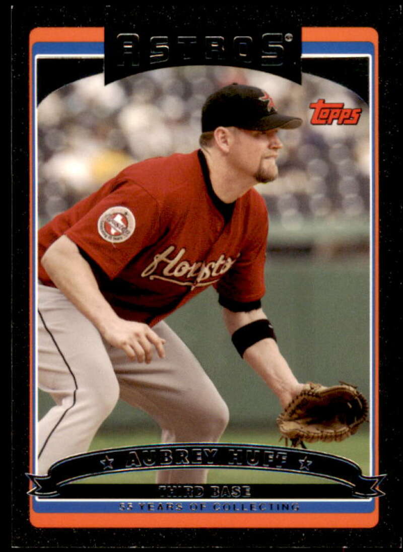 Aubrey Huff Card 2006 Topps Update Black #UH36 Image 1