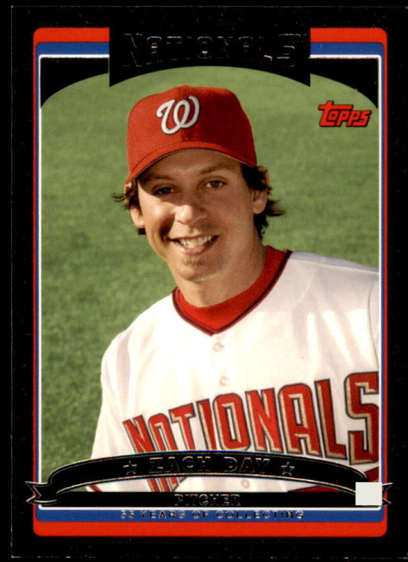 Zach Day Card 2006 Topps Update Black #UH39 Image 1