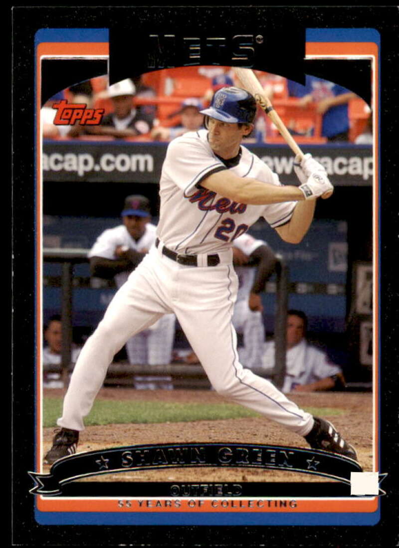 Shawn Green Card 2006 Topps Update Black #UH41 Image 1