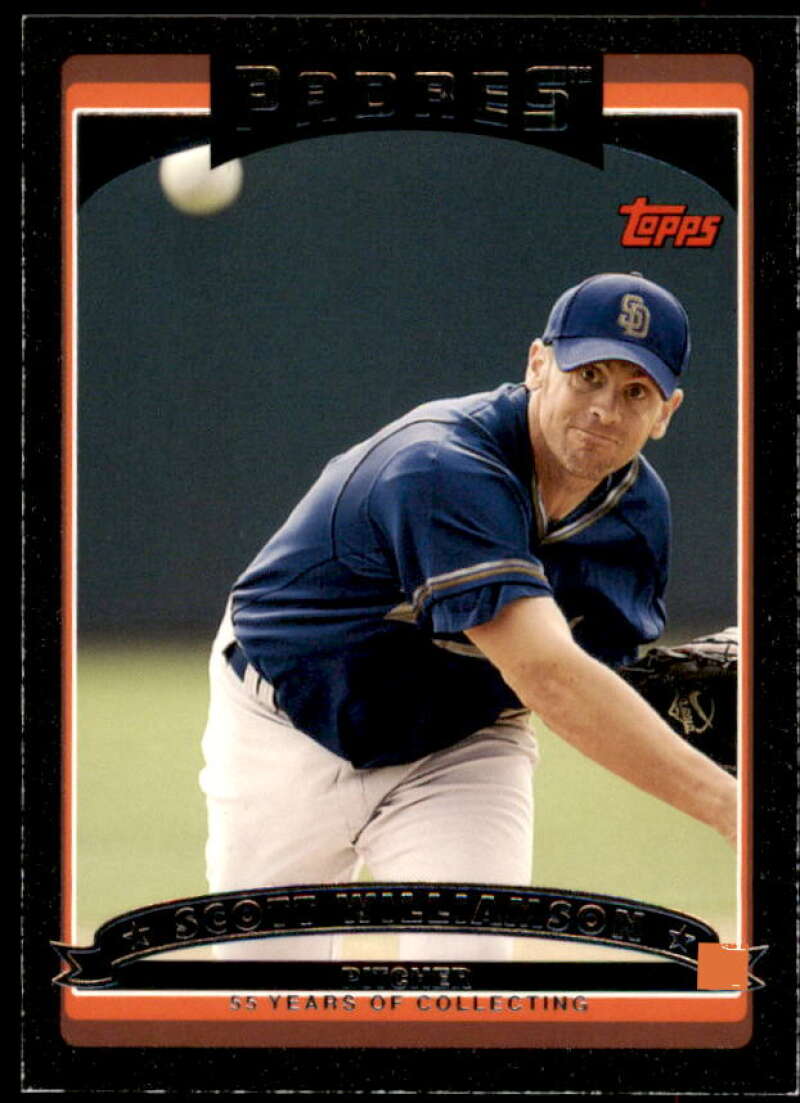 Scott Williamson Card 2006 Topps Update Black #UH45 Image 1