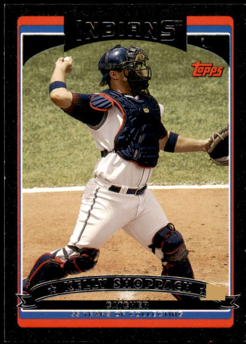 Kelly Shoppach Card 2006 Topps Update Black #UH49 Image 1