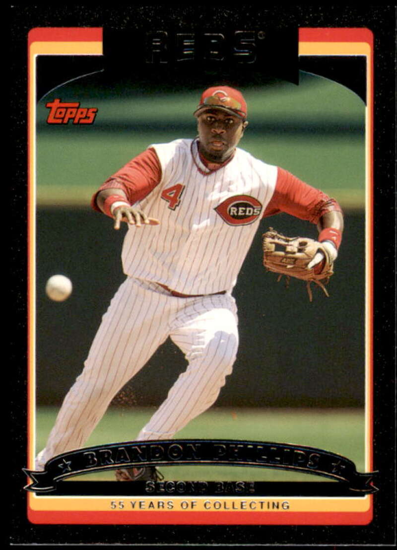 Brandon Phillips Card 2006 Topps Update Black #UH50 Image 1